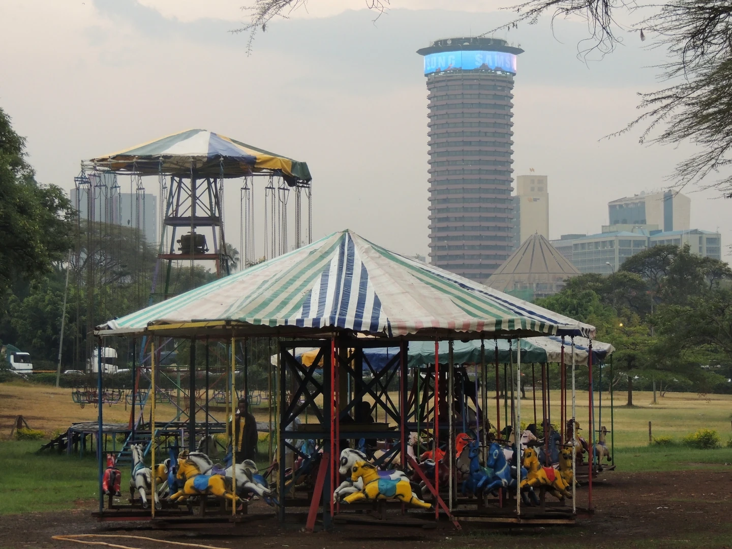 Urban park in Nairobi